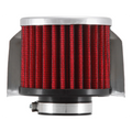 K&N 1.375in Flange ID x 3in OD x 2.5in Height Clamp On Crankcase Vent Filter