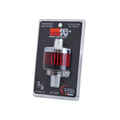 K&N Clamp On Rubber Base Crankcase Vent Filter 0.375in Flange ID x 2in OD x 1.5in Height