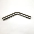 Stainless Bros 2.13in SS304 45 Deg Mandrel Bend - 1.5D Radius 16GA/.065in Wall 6in Leg / 8in Leg