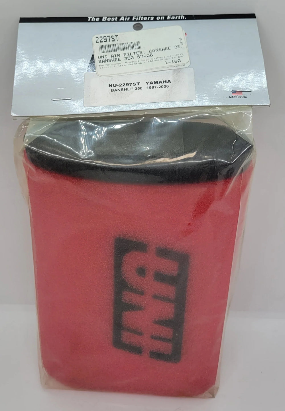 UNI Filter 87-06 Yamaha Banshee 350 Air Filter