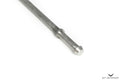 Ticon Industries 8in Length x 1/2in Titanium Billet Exhaust Hanger Rod - Mushroom End