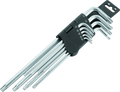 BikeMaster 9-pc Ball End Long Wrench Set - Torx