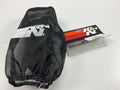 K&N Filter Wrap Drycharger Oval Tapered Black - 3.25in Base I/S Width x 2.5in Top I/S Width x 7in H