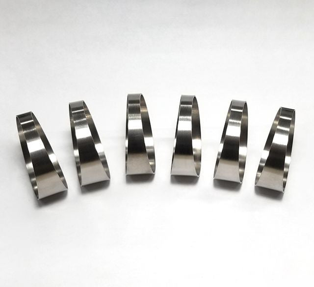 Stainless Bros 1.625in 90 Deg Total SS304 Pie Cut - 1.5D Loose Radius 16GA/.065in (6 Pack)