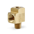 Brass Adapter T Fitting 1/8 Npt Female 1/8 Npt Male 1/8 Npt Female NOS
