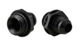 ADAPTER,-8AN TO OIL COOLER,2 PACK,BLACK