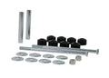 Sway bar - mount bushing 8 Bushings 2 Tubes 8 Washers 2 Nuts 2 Bolts Grease