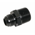 Fragola -12AN x 1 NPT Straight Adapter - Black