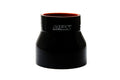 HPS Performance 1-7/8 - 2-1/2 ID 3 Length Silicone Reducer Coupler Hose High Temp 4-Ply Reinforced Black (48mm - 63mm ID 76mm Long)