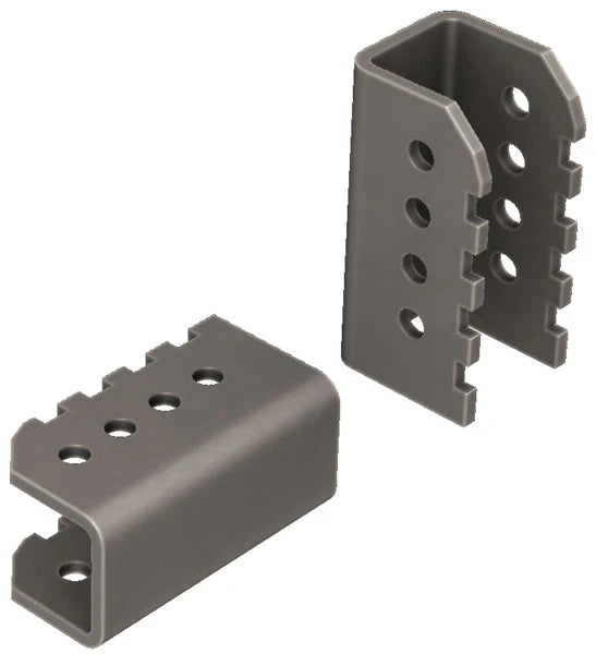 FLAT BOTTOM LINK MOUNT BRACKET PAIR