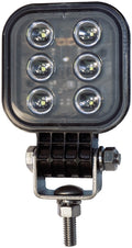 LED WORK LGT SQR PED MNTM, HARDWIRE