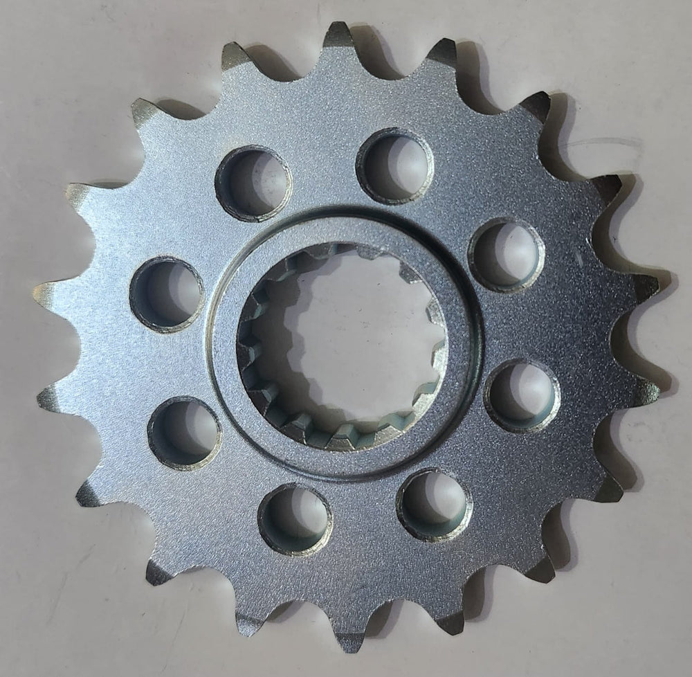 Vortex Racing Steel Front Sprocket 415 19 Tooth- Silver