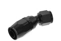 10 30 DEGREE FEMALE ALUMINUM HOSE END BLACK