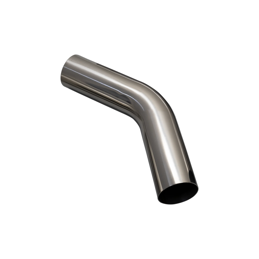 M&REL BEND 304SS POLISHED 2.25IN 45 DEGREE 1.5D 6IN LEG NO APPLICATION