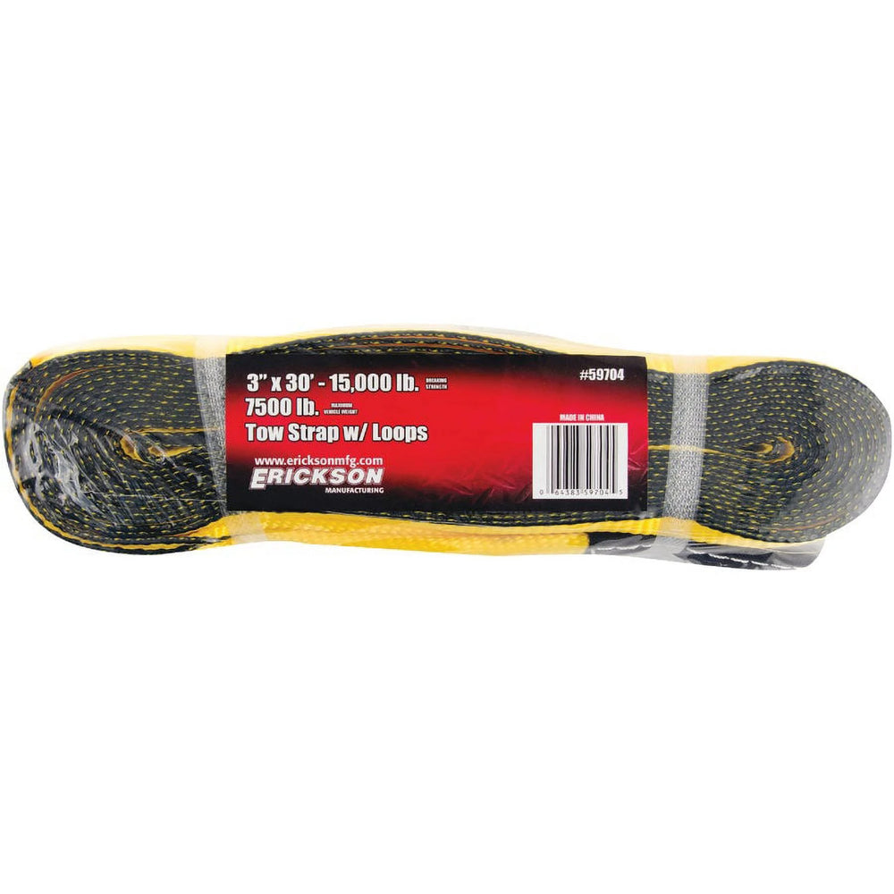 ERICKSON black tow strap