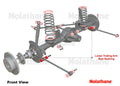 Trailing arm - lower rear bushing 4 Bushings 2 Tubes Grease