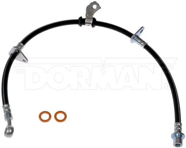 Brake Hose: 1992-1995 Honda Civic 1993-1997 Honda Del Sol; Left Front