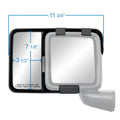 8893 TOYOTA COROLLA RH MANUAL REMOTE NONFOLDAWAY OE MIRROR BLACK PTM