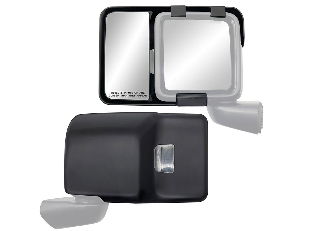 8893 TOYOTA COROLLA RH MANUAL REMOTE NONFOLDAWAY OE MIRROR BLACK PTM