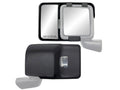 8893 TOYOTA COROLLA RH MANUAL REMOTE NONFOLDAWAY OE MIRROR BLACK PTM