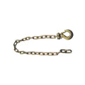 SAFETY CHAIN W CLEVIS HOOK (1) 1/4IN X 36IN GRADE 70 12600 LBS BULK