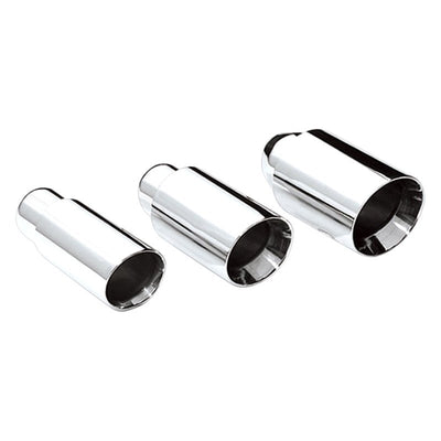 3.00IN SLANTED DOUBLE WALL SS EXHAUST TIP 3.00IN ID / 4.00IN OD