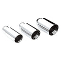3.00IN SLANTED DOUBLE WALL SS EXHAUST TIP 3.00IN ID / 4.00IN OD