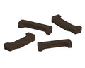 Prothane 68-87 GM Big Block Radiator Insolators - Red