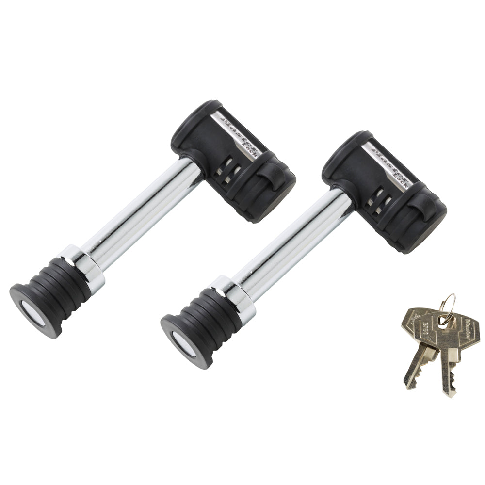 PUSH-TO-LOCK RECEIVER LOCK