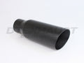 ~(3 lbs. 9X4X4)~ High heat resistant 3 in 8 in double wall angle cut i.d. 2 1/4 in black coated (DT-24113A)