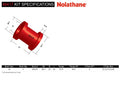 REAR CONTROL ARM UPPER INNER BUSHING 0413 AUDI
