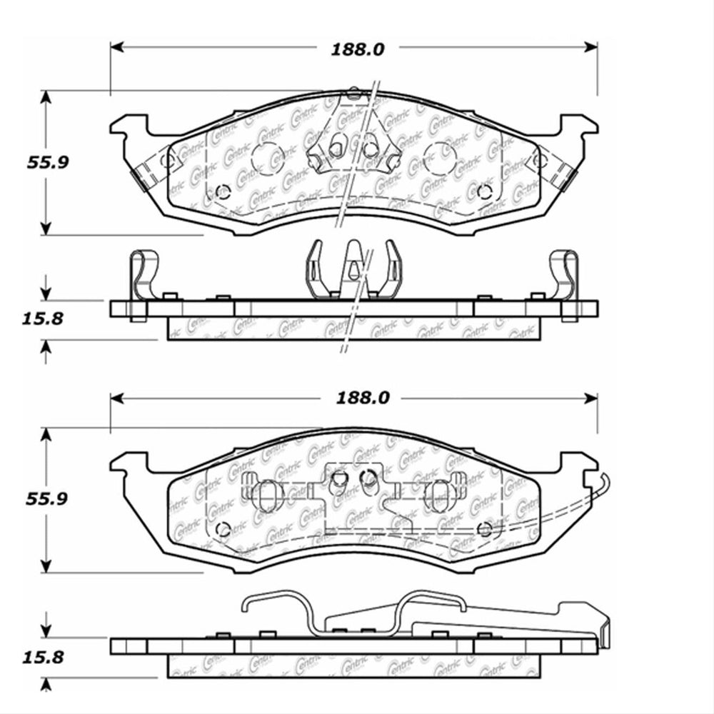 C-TEK Ceramic Brake Pads