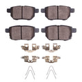 R1 82-83 Honda Accord Sedan Front Semi Met Brake Pads and Hardware Kit