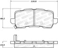 C-TEK CERAMIC BRAKE PADS WITH SHIMS