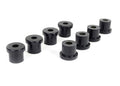 Spring - eye rear and shackle bushing 4 Bushings 2 Tubes Grease