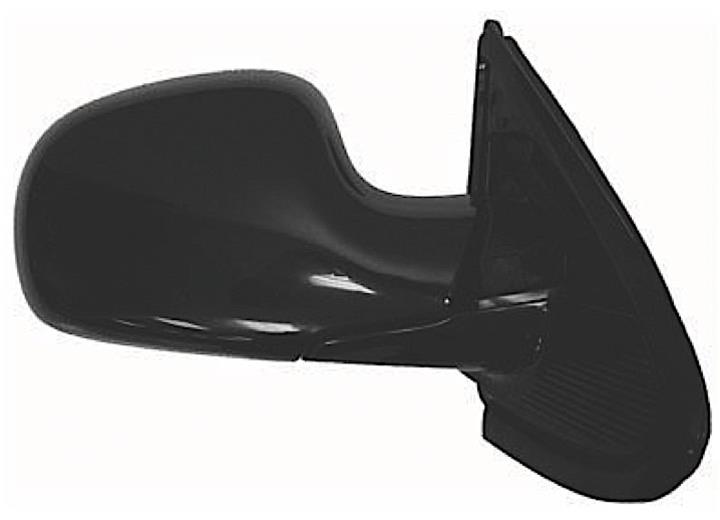 RH DOOR MIRROR PWR HTD GLOSS BLK FLDG W/O MEM W/O AUTO DIMMER CARAVAN/VOYAGER/TOWN&COUNTRY 0107