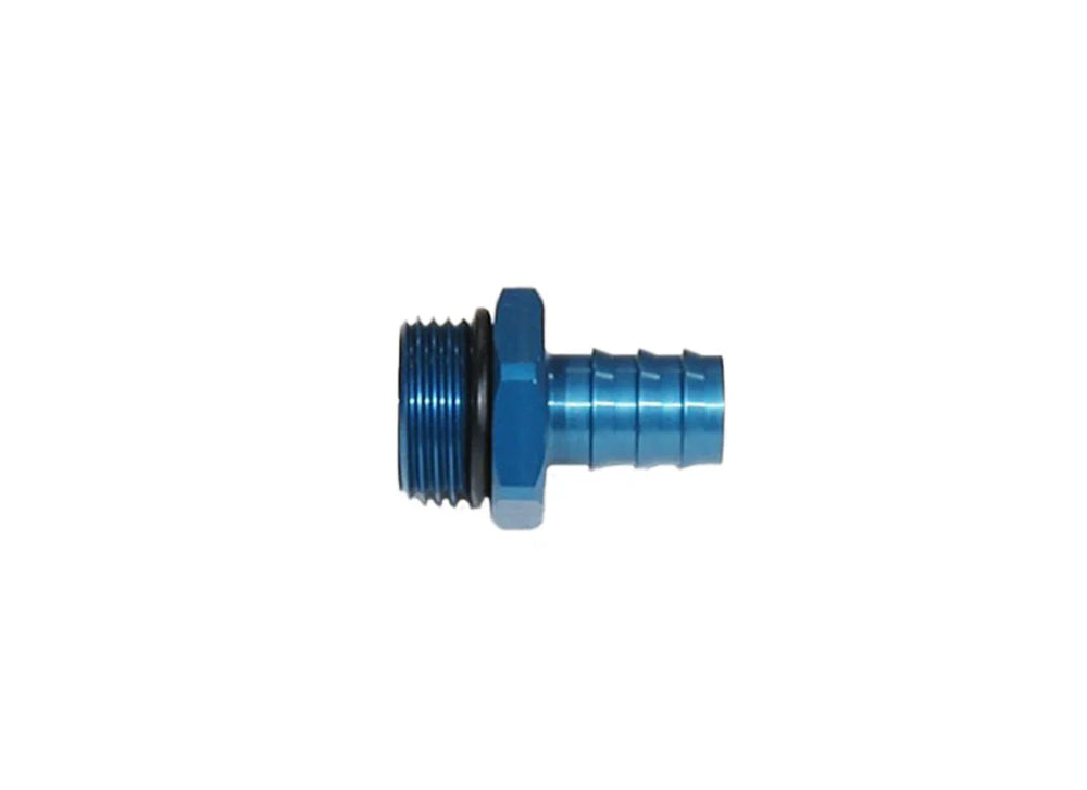 12AN ORING TO 5/8 HOSE BLUE