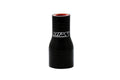 HPS Performance 1 - 1.25 ID 4 Long High Temp 4-ply Reinforced Silicone Reducer Coupler Hose Black (25mm - 32mm ID 102mm Length)