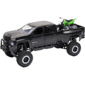New Ray Toys Chevrolet Silverado with Yamaha Dirt Bike/ Scale - 1:32