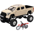 New Ray Toys Chevrolet Silverado with Yamaha Dirt Bike/ Scale - 1:32