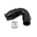 Vibrant Performance - 28204 - 120 Degree High Flow Hose End Fitting for PTFE Lined Hose, -4AN