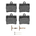 R1 94-98 Mercedes-Benz C220 Rear Semi Met Pads & Hardware Kit