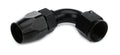 Fragola -8AN Nut x -6AN 90 Degree Push-Lite Hose End For Fuel Cell Conversion - Black