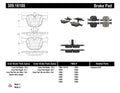 DFC 85-94 Chevrolet Sprint Front 5000 Advanced Semi Metallic Brake Pads