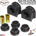 Prothane 00-01 Chevy Suburban / Tahoe Rear Sway Bar Bushings - 1.18in - Black