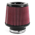 Universal Filter: FL ID 3.5 Top OD 5.25 Element Height 5 End Cap: Black Red Oil 8ply -DROP SHIP ONLY-