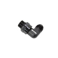 10AN TEE WITH FEMALE ADAPTER SWIVEL ON BRANCH BLACK