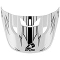 EVS T3 Solid Helmet Visor - White