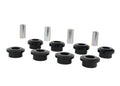 Control arm - upper inner bushing 8 Bushings 4 Tubes Install Guide Grease