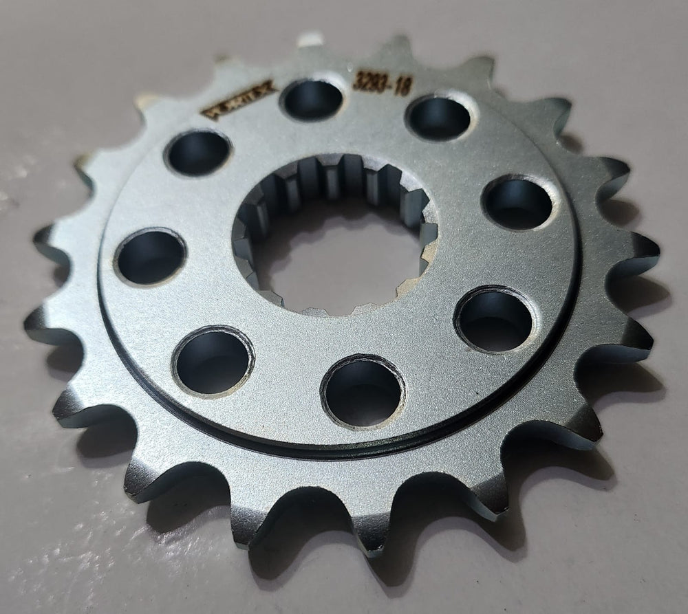 Vortex Racing Steel Front Sprocket 415 18 Tooth- Silver